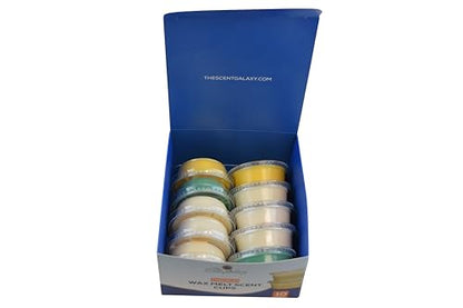 Premium Wax Melt Cups, 10 Pack, Multiple Scents Including Pineapple, Marshmallow Fireside, Balsam Cedar, Salted Caramel