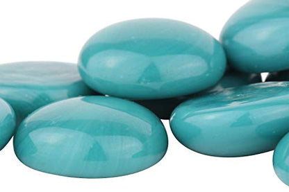 Standard Glass Gems - Teal Opaque (48 oz.)