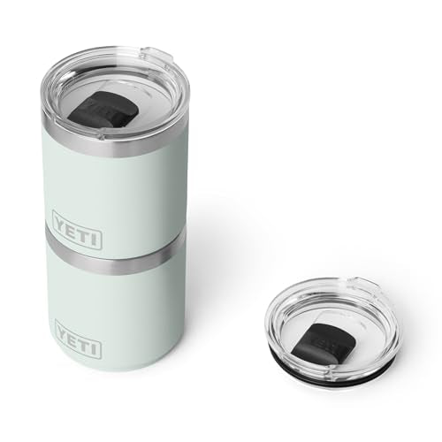 YETI Rambler 10 oz Ceramic Lined Lowball 2.0, Vacuum Insulated with MagSlider Lid, Ridgeline - color: Ridgeline