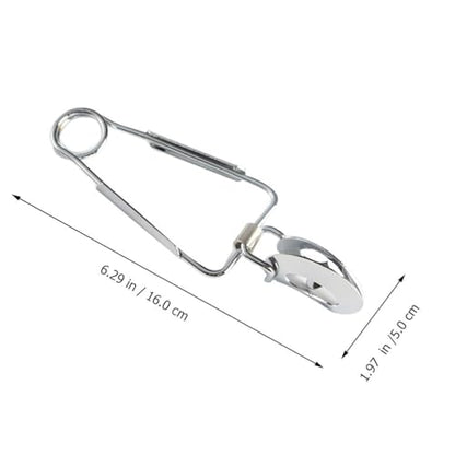 Ipetboom 4 Pack Escargot Tongs Stainless Steel Snail Tong Food Serving Clip Clamp Ergonomic Curved Handle Heat Resistant for Dining Party Buffet 12.59 X 3.93 X 3.14 in - color: 4pcs