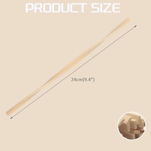 10 Inch Diffuser Sticks - Rattan Fiber Sticks for Essential Oil Aroma Diffuser, Long-Lasting Aroma Diffuser Replacement Sticks 25Pcs