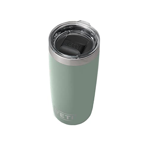 YETI Rambler 10 oz Tumbler, Stainless Steel, Vacuum Insulated with MagSlider Lid, Sagebrush Green - color: Sagebrush Green