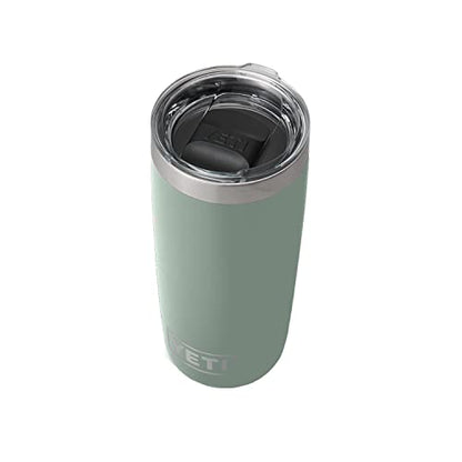 YETI Rambler 10 oz Tumbler, Stainless Steel, Vacuum Insulated with MagSlider Lid, Sagebrush Green - color: Sagebrush Green
