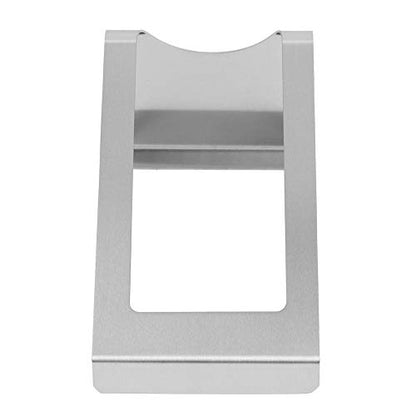 Fdit Stainless Steel Wine Bottle Rack Holder, Single Bottle Display Stand, Silver, 7.87x4.33 Inch