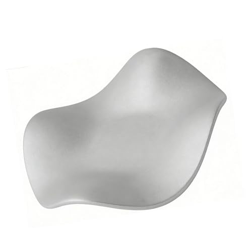 Brrnoo Minimalist Frosted Ceramic Dish – Irregular Shaped Jewelry Tray for Rings, Earrings & Trinkets, 6.7" Decorative Catchall Dish (Silver) - size: Silver