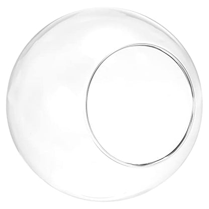 PATIKIL Round Globe Terrarium Air Plant Planter, 4.8 Inch Clear | High Borosilicate Glass, Table Decorations, for Succulent, Tillandsia - size: 4.8 Inch