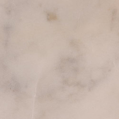 Round Marble Cheese/Cutting Board - color: White, size: 8"L x 8"W
