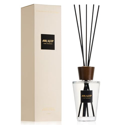 Reed Diffuser for Home, Lavender Eucalyptus, 5.1 fl oz (150 ml) | Reed Diffuser Sticks, Decorative Glass Bottle, for Bathrooms, Bedrooms, Living Rooms and Offices, Gift Box Packaging
