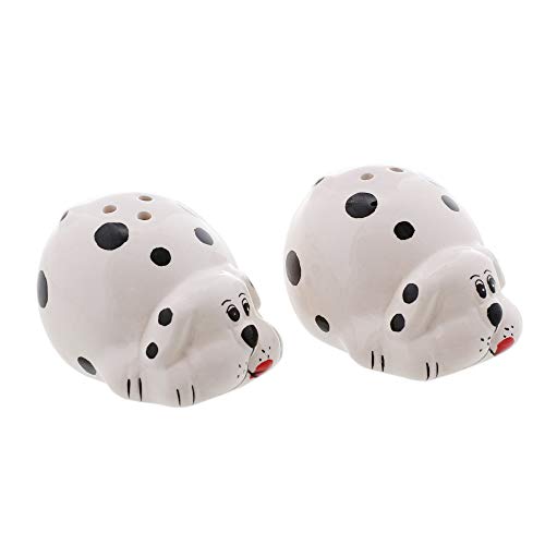 Puppy Ceramic Salt & Pepper Shaker - color: Puppy