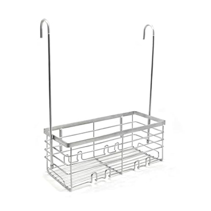 Hanging Shower Caddy, Over the Door Organizer Rack, Stainless Steel Rustproof Shower Shelves, Large Storage Shelf for Inside Shower