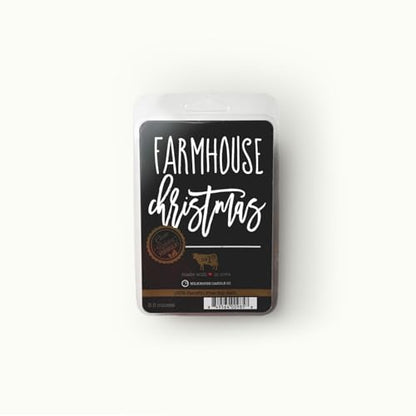 Milkhouse Farmhouse Christmas Soy Wax Melts for Wax Warmer, 5.5 oz | Clean-Burning, Premium Fragrance Oil, Made in the USA - color: Farmhouse Christmas