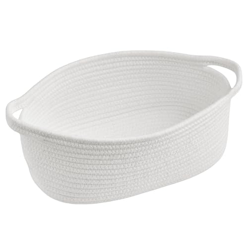 Small Woven Gift Basket Empty - 15.4"x11.4"x6.7", Extra Large, White - color: White, size: 1 Pack - XL
