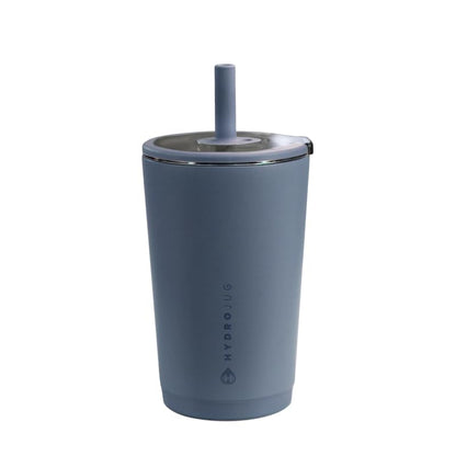 HydroJug Everyday Tumbler 14 oz, Ceramic-Lined Straw Cup, Cascade - color: Cascade, size: 14 Ounces