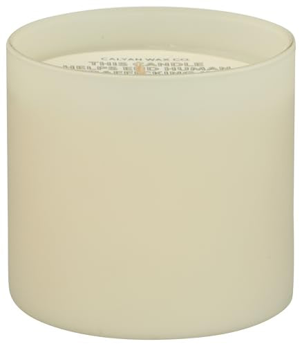 Dignity Series Aspen & Fog Scented Candle - 35 Hour Burn | Made in the USA Luxury Clean Soy Wax Candles - Long Lasting Ivory Glass Jar Candle for Home - 1 Wick - 5.3oz - color: Aspen + Fog