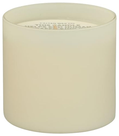 Dignity Series Aspen & Fog Scented Candle - 35 Hour Burn | Made in the USA Luxury Clean Soy Wax Candles - Long Lasting Ivory Glass Jar Candle for Home - 1 Wick - 5.3oz - color: Aspen + Fog