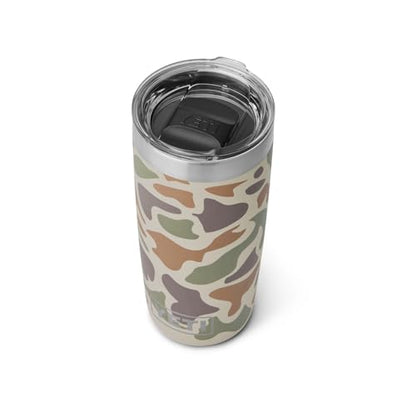 YETI Rambler 10 oz Tumbler, Stainless Steel, Vacuum Insulated with MagSlider Lid, Tan Camo - color: Tan Camo