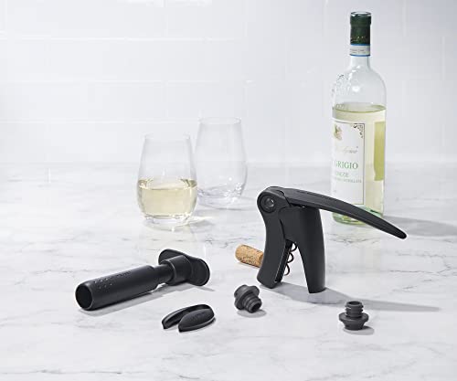 Le Creuset Wine Tools Gift Set, 5pc., Black/Grey