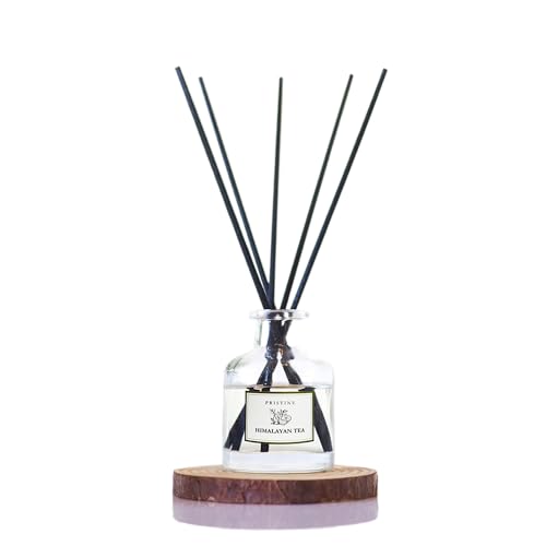 PRISTINE Himalayan Tea/Inspired by Westin Hotel Reed Diffuser for Home | Fresh Bergamot/White Tea Room Fragrance Reed Diffusers, Oil & Room Diffusers with Reed | Home Fragrance Scent Diffuser - size: 1.6 oz