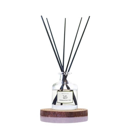 PRISTINE Himalayan Tea/Inspired by Westin Hotel Reed Diffuser for Home | Fresh Bergamot/White Tea Room Fragrance Reed Diffusers, Oil & Room Diffusers with Reed | Home Fragrance Scent Diffuser - size: 1.6 oz