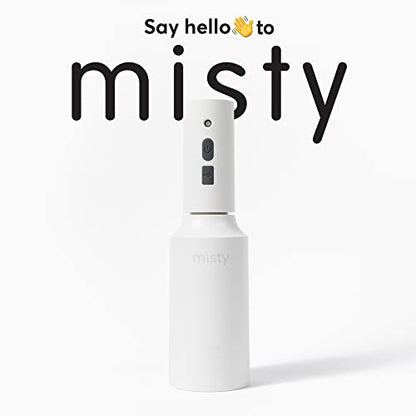 Automatic Electric Spray Bottle Mister - Continuous Rechargeable Battery Sprayer for Misting Plants, Household Cleaning, Hairstyling (25 oz)