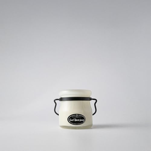Milkhouse Candle Company Sweet Tobacco Leaves Soy Candle - Honey | Tobacco | Teakwood Scented - 5 oz Cream Jar with Lid, 35+ Hour Burn Time, Made in the USA - size: 5 oz