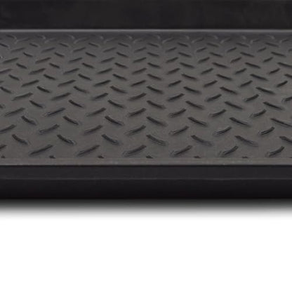 Diamond Boot Tray, 15" x 29", Black