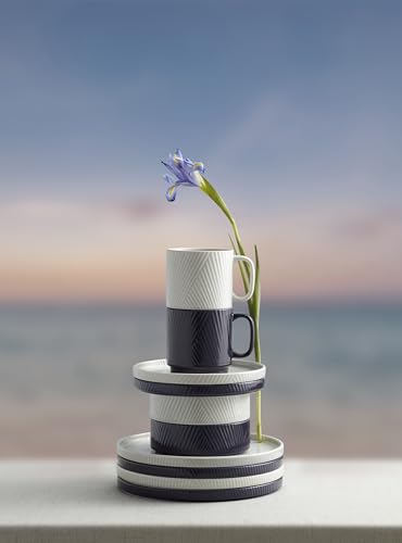 Lenox 898176 Modulus Mugs, Set Of 4, Nightshade - color: Nightshade, style: Mugs, Set of 4