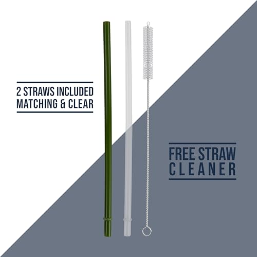Hogg Big Swig 40oz Tumbler with Handle and Straw - Hunter Green, 40 oz Tumbler, Insulated Cup with Handle, 40oz Water Bottle with Straw, Thermal Cups, Leak Proof Lid, Travel Mugs, Stainless Steel - color: Hunter Green