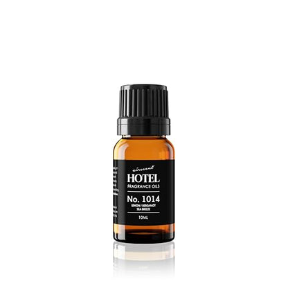 AirScent Hotel Diffuser Oil No. 1014 - Iconic 5-Star Hotel Blend - 10 mL | Lemon Bergamot Sea Breeze - Coastal Hotel Scent - Fragrance Oil for Ultrasonic and Waterless Diffusers and Crafting - size: 0.34 Fl Oz (Pack of 1)