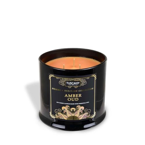 Tuscany Candle Amber Oud Scented Jar Candle, 15 oz – Homme + Heritage Collection