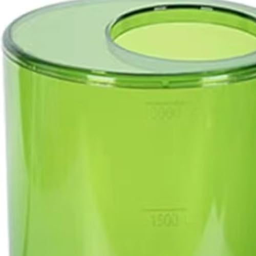 Indoor Watering Can 2L Long Spout Plant Watering Pot, PS Plastic with Scale Markings, for House Plants and Potted Plants, Green - color: Green