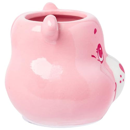 Silver Buffalo Care Bears 4 Piece Sculpted Ceramic Mini Mug Set Featuring Cheer, Grumpy, Share, and Tenderheart Bear, 4 Ounces - color: Multicolor