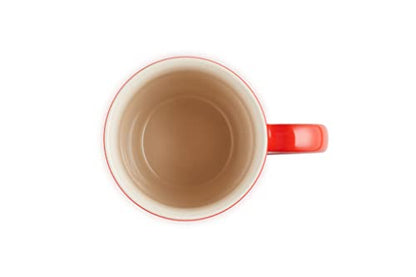 Le Creuset Stoneware Extra-Large Logo Coffee Mug, 20oz., Cerise - color: Cerise, size: 20 Ounces