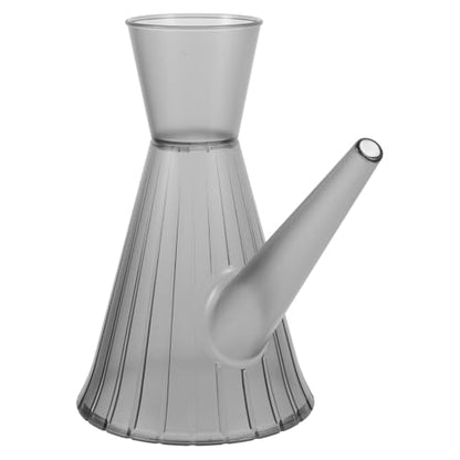 SUPVOX Indoor Watering Can with Long Spout 1.3l Gray Plastic Watering Pot for Houseplants and Garden Flowers Dual Use and Flower Arranging