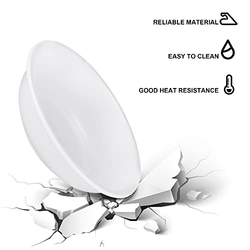 Wax Warmer Replacement Dish and Ceramic Oil Burnerwith Candle Warmer Plate - Wax Melter-(2 Pcs,4 in)