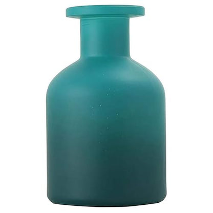 QUUPY 1PCS 150ml/5oz Glass Diffuser Bottle Jars Pot Exquisite Essential Oils Container for DIY Essential Oil Diffuser Gift - color: Blue Gradient