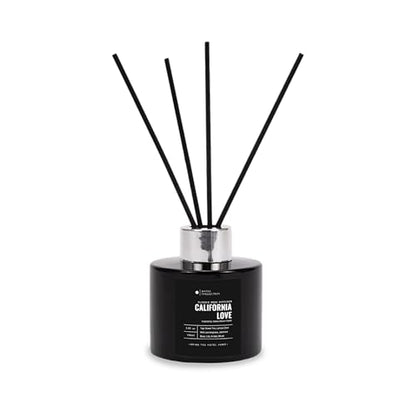 Hotel Collection | California Love Reed Diffuser Set | Hotel Inspired Luxury Essential Oil Reed Diffuser | Green Tea, Orange and Lemongrass 3.4 fl oz, 100 mL