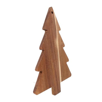 KICHOUSE Christmas Shaped Charcuterie Board Lifelike Cutting Board for Festive Decor Easy to Clean Kitchen Platter for Cheese Fruits and Vegetables Holiday Serving Tray