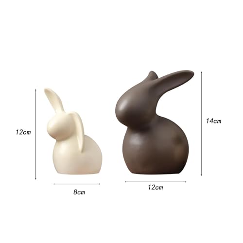 Figurine Ceramic Statue Animal Desktop Figurine Resin Ornament Vivid Artistic Table Cabinet Decor Suitable for Gift Giving Home Decoration O