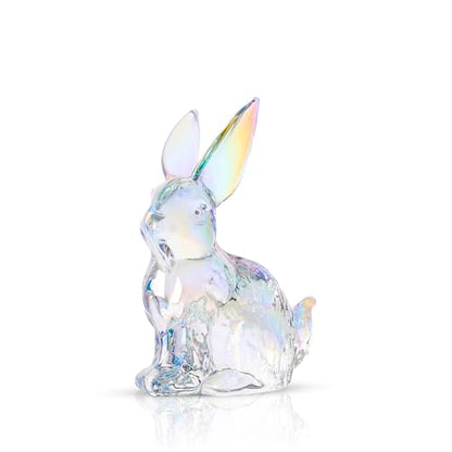 Crystal Rabbit Bunny Figurine Collectibles Spring Easter Bunny Zodiac Decorations Glass Art Animal Paperweight Easter Home Decor Creative Gift
