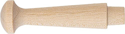 Birch Mini Shaker Pegs | 1-3/4" x 7/16" | Pack of 20 | Wood Pegs for Hanging | Coat Rack Pegs | UA-68-BWSP - size: 1-3/4" x 7/16"