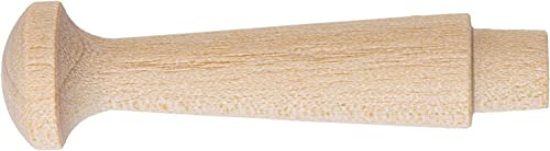 Birch Mini Shaker Pegs | 1-3/4" x 7/16" | Pack of 20 | Wood Pegs for Hanging | Coat Rack Pegs | UA-68-BWSP - size: 1-3/4" x 7/16"