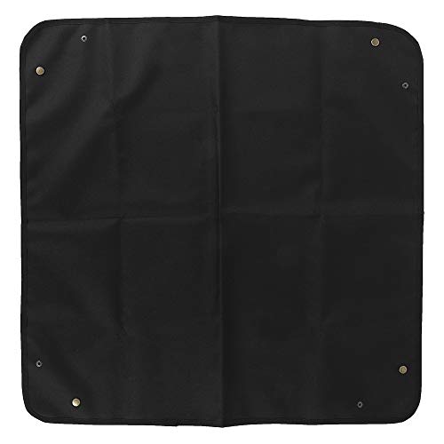 Gardening Mat, Foldable Repotting Mat with Oxford Cloth for Indoor Balcony Grassland Nursery Potting Transplanting, Easy to and Carry (Black) - color: Black