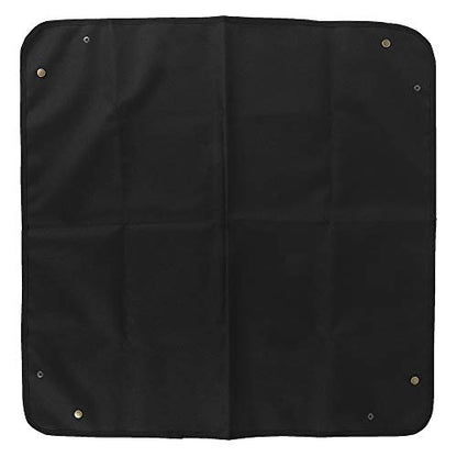 Gardening Mat, Foldable Repotting Mat with Oxford Cloth for Indoor Balcony Grassland Nursery Potting Transplanting, Easy to and Carry (Black) - color: Black