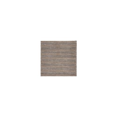 SAFAVIEH Natural Fiber Collection Area Rug - 6'6" Square, Black & Natural, Handmade Flat Weave Stripe Jute & Cotton Jute, Ideal for High Traffic Areas in Living Room, Bedroom (NFB651Z) - color: Black/Natural, size: 6'6" x 6'6" (Square)