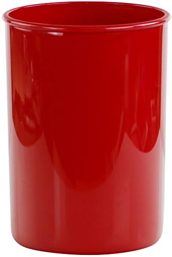 Calypso Basics by Reston Lloyd Plastic Utensil Holder, Red - color: Red, size: Utensil Holder