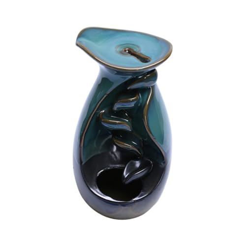 Backflow Incense Burner Holder Aromatherapy Incense Censer Decorative Home Fragrance Accessory for Meditation and Relaxation