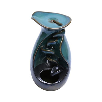 Backflow Incense Burner Holder Aromatherapy Incense Censer Decorative Home Fragrance Accessory for Meditation and Relaxation