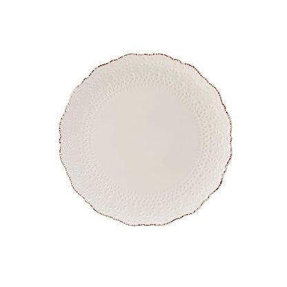 Pfaltzgraff Chateau Cream 16-Piece Stoneware Dinnerware Set, Service for 4, Off White - style: 16-Piece Stoneware Dinnerware Set
