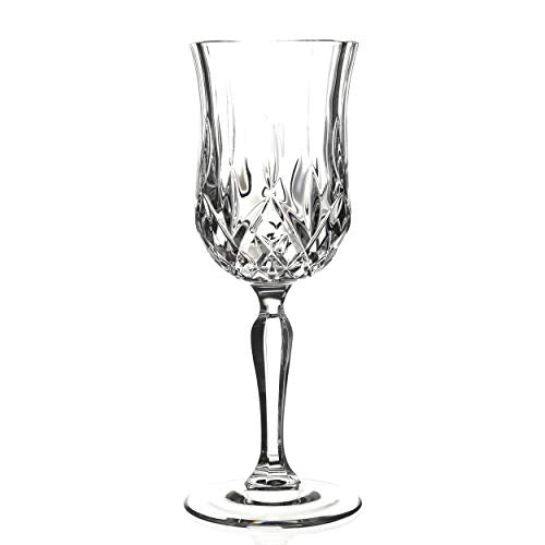 Lorren Home Trends Opera Red Wine Glass, Set of 6 - color: Red Wine